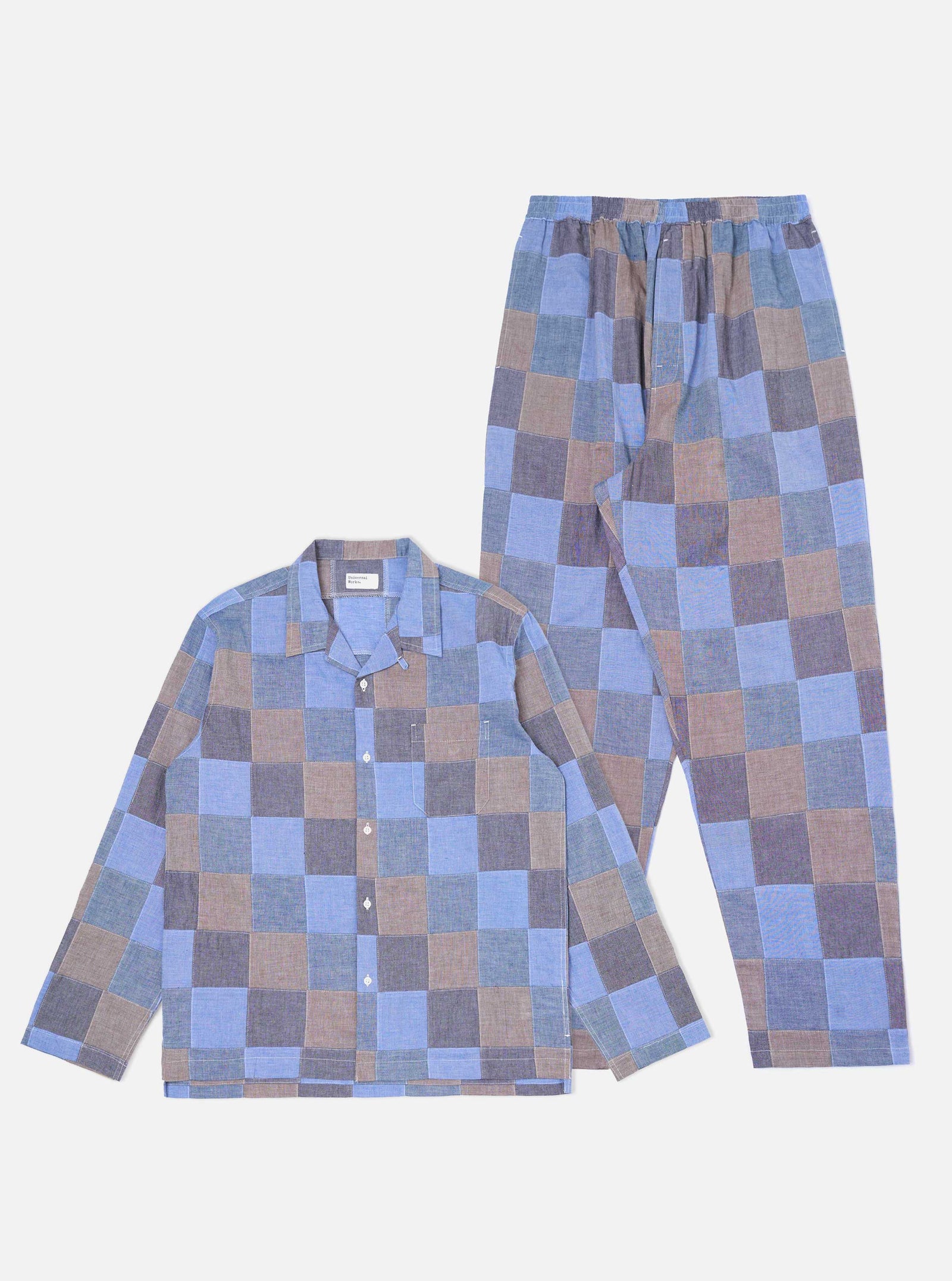 Patchwork Chambray Pyjama Set