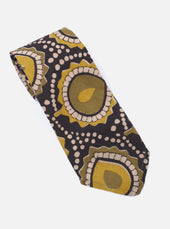 Cape Block Print Tie