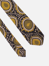 Cape Block Print Tie