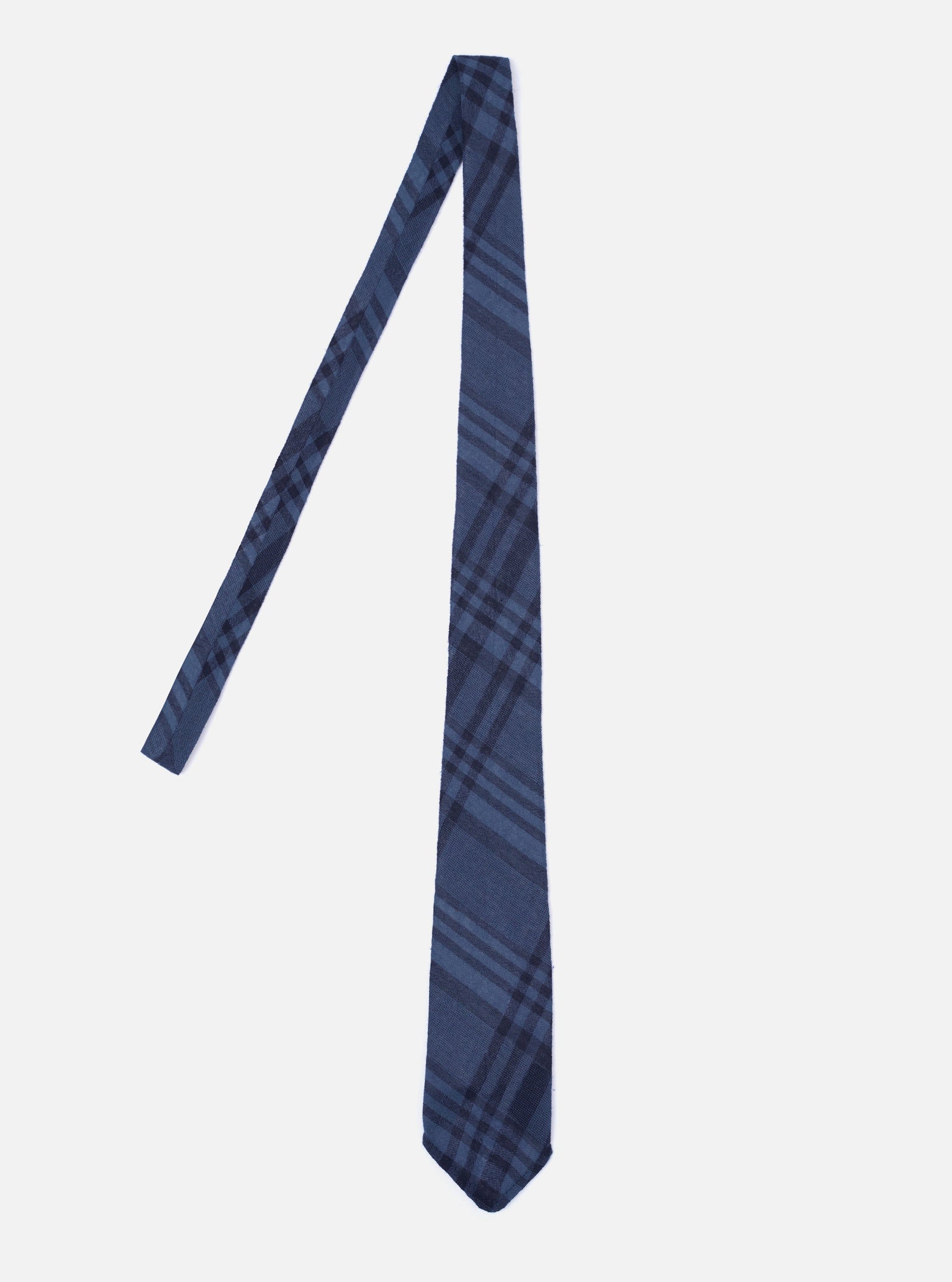 O D Crepe Check Tie