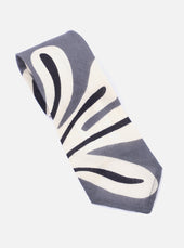 Grey Baja Print Tie