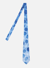 Indigo Needle Tie N Dye Tie