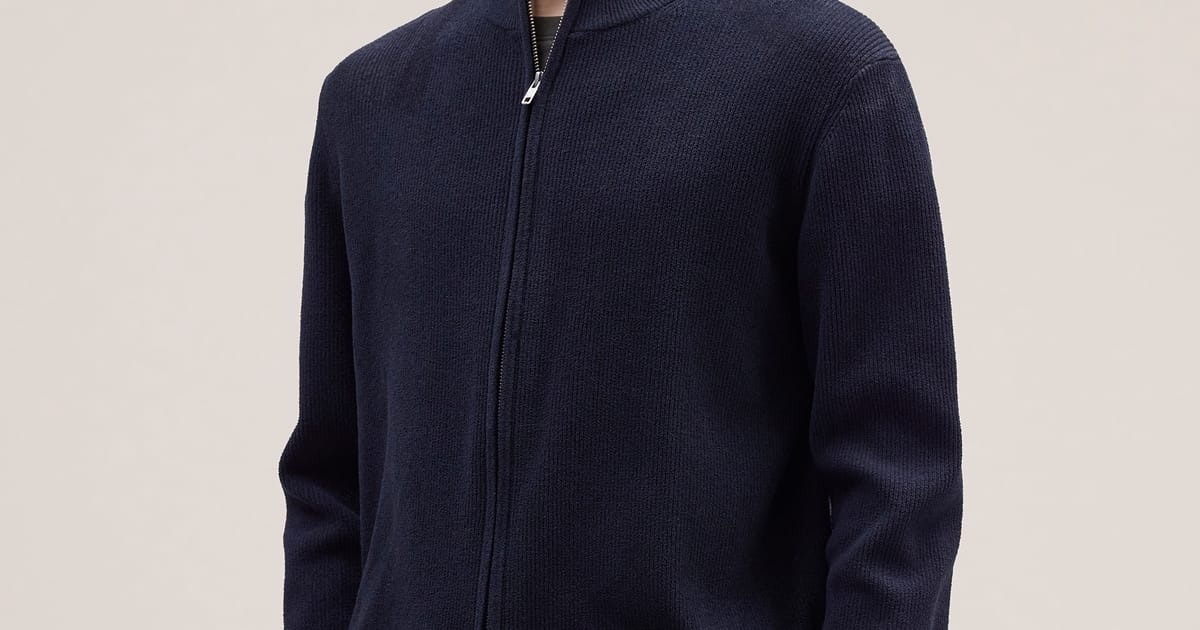 Danny 6429 Full Zip Sweater Nn 07 Official Webshop