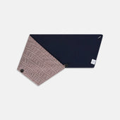 Herringbone Silk And Linen Neck Warmer