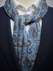 Mid Blue Scarf