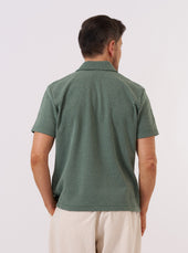 Green Argyll Jersey Newlyn Polo