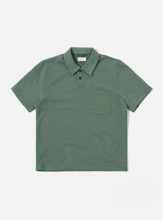 Green Argyll Jersey Newlyn Polo