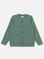 Green Argyll Jersey Cardigan