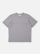 Grey Marl Recycled/Bio Jersey Core Pocket Tee
