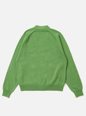 Green Eco Cotton Knit Pocket David Cardigan