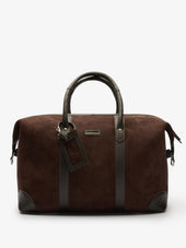 Suede Weekend Bag