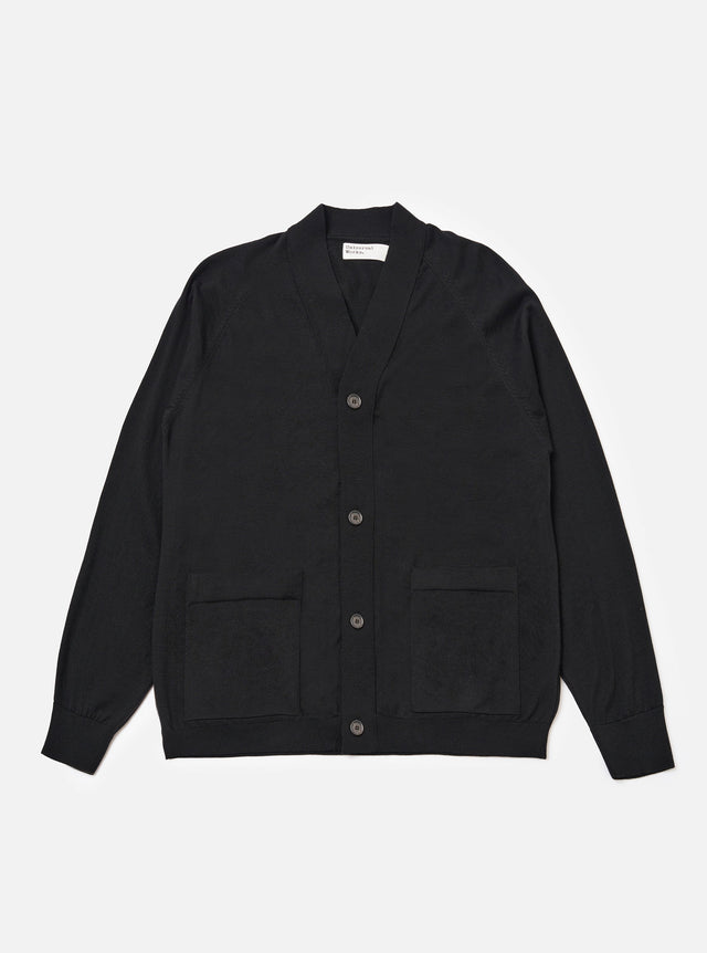 Black Woolcot Bio Loose Cardigan II