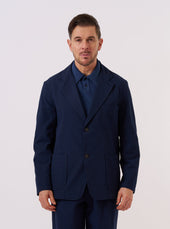 Derby Stripe Two Button Jacket