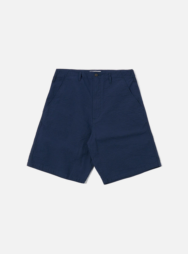 Navy Derby Stripe Clean Short