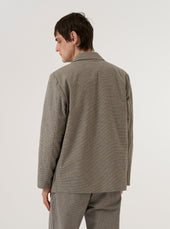 Multi Lucas Cotton Mix Two Button Jacket
