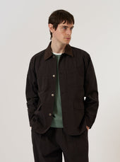 Licorice Summer Canvas Labour Jacket