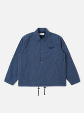 Blue Sintra Recycled Cotton Head Coach Jacket