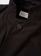 Licorice Summer Canvas Two Button Jacket