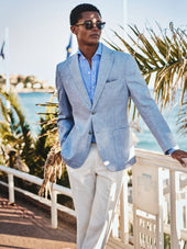 Light Sand Linen Suit