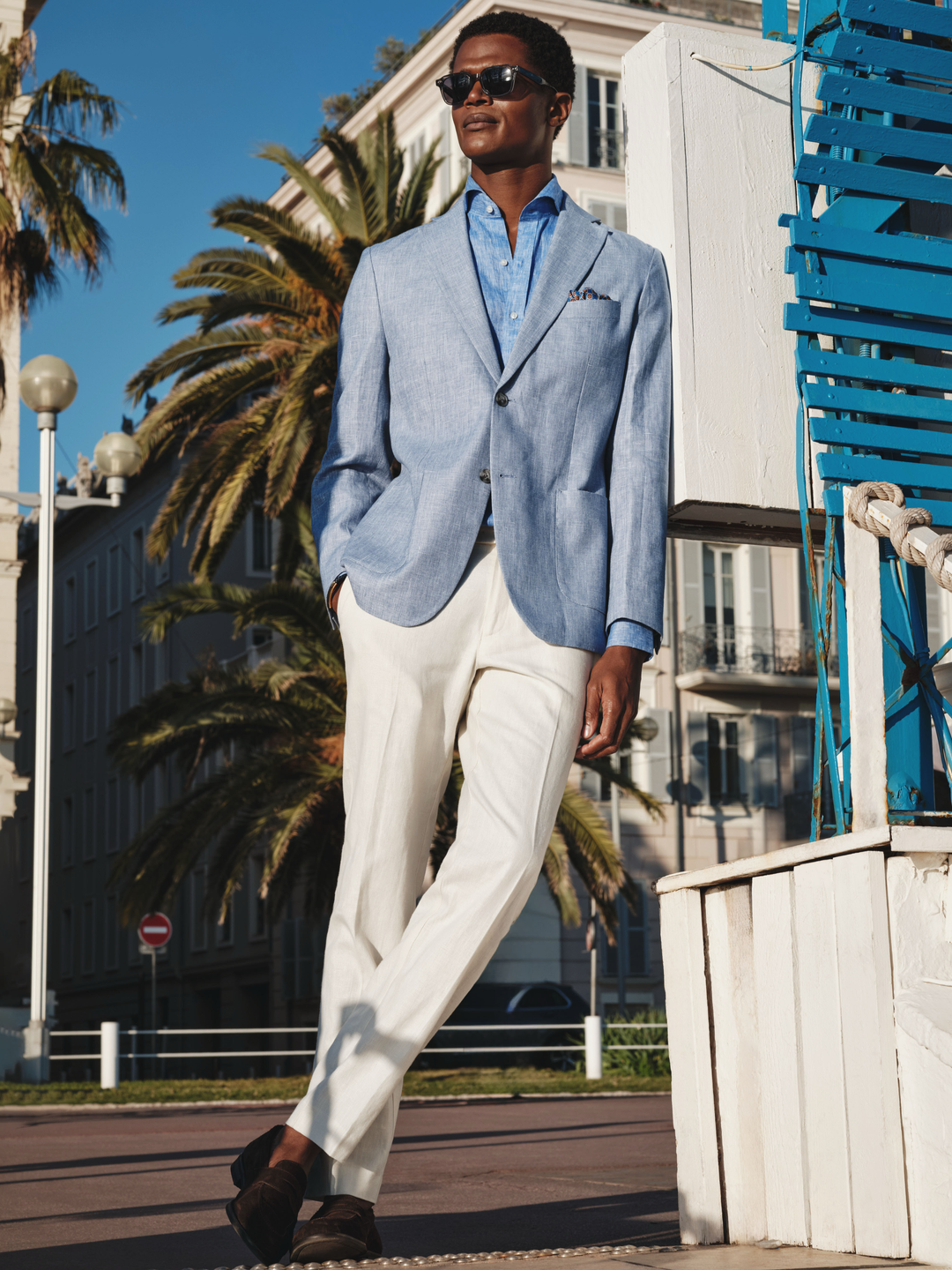 Light Sand Linen Suit