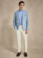 Light Sand Linen Suit