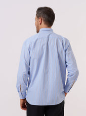 Mc Stripe Square Pocket Shirt
