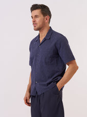 Sido Linen Mix Road Shirt