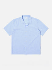 Sky Blue Sido Linen Mix Road Shirt