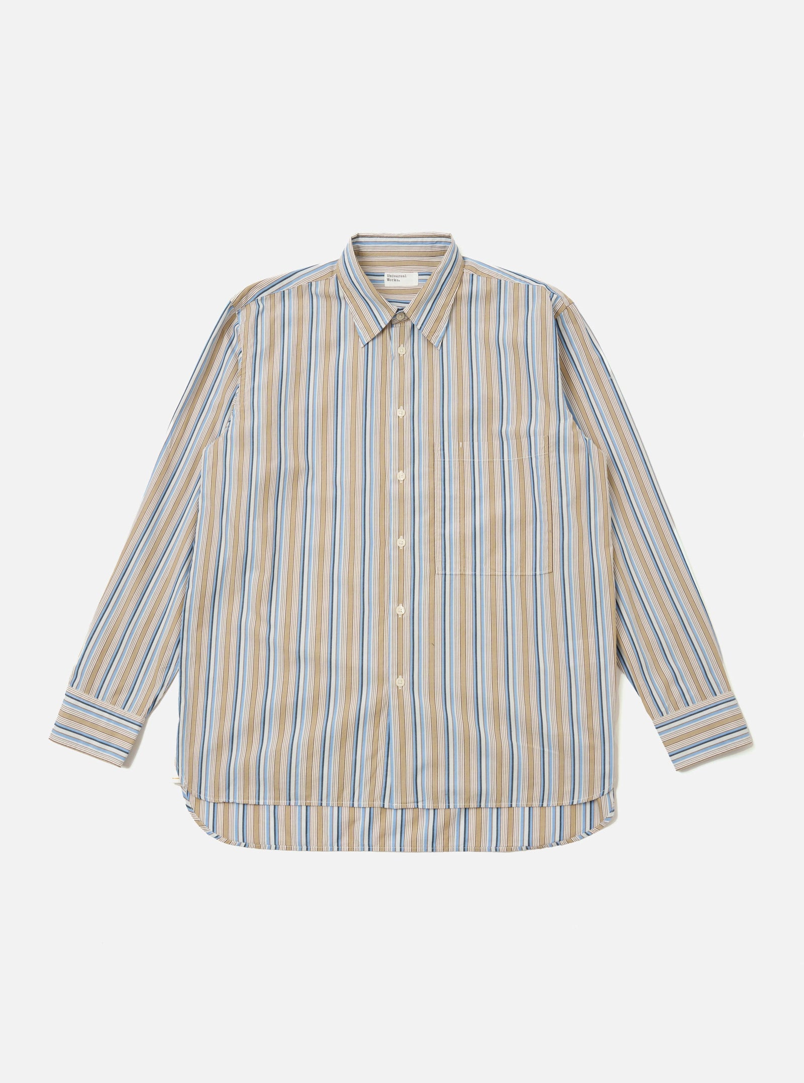 Pop Stripe Square Pocket Shirt