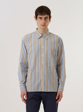 Pop Stripe Square Pocket Shirt