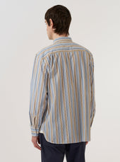 Pop Stripe Square Pocket Shirt
