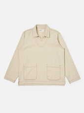 Ecru Koko Cotlin Smock Overshirt