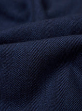 Recycled Herringbone Smock Overshirt