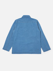 Washed Recycled Herringbone Smock Overshirt