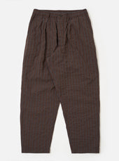 Brown Chester Stripe Oxford Pant