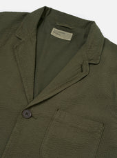 Merida Seersucker Three Button Jacket