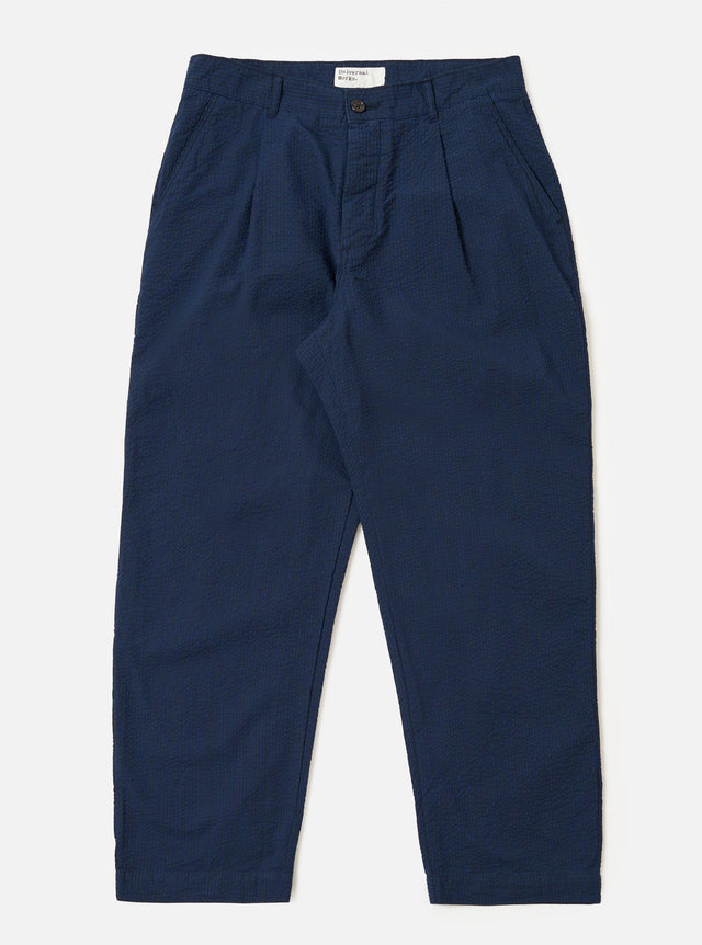 Navy Derby Stripe Duke Pant