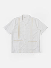 White Classic Oxford Tropicana Shirt