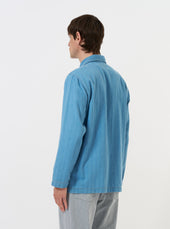 Washed Recycled Herringbone Bakers Overshirt