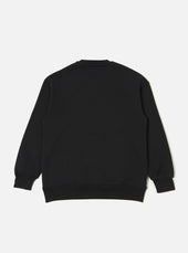 Recycled Cotton Blend Jersey Loose Sweatshirt