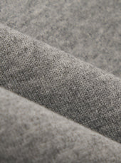 Grey Marl Recycled Cotton Blend Jersey Loose Sweatshirt