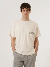 Organic Jersey Print Pocket Tee