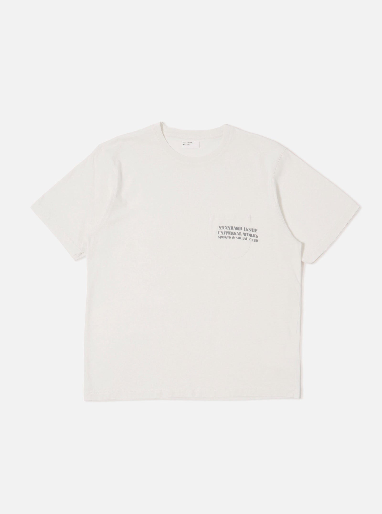 Organic Jersey Print Pocket Tee