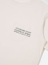 Organic Jersey Print Pocket Tee