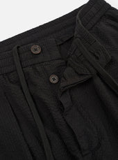 Merida Seersucker Pleated Track Pant