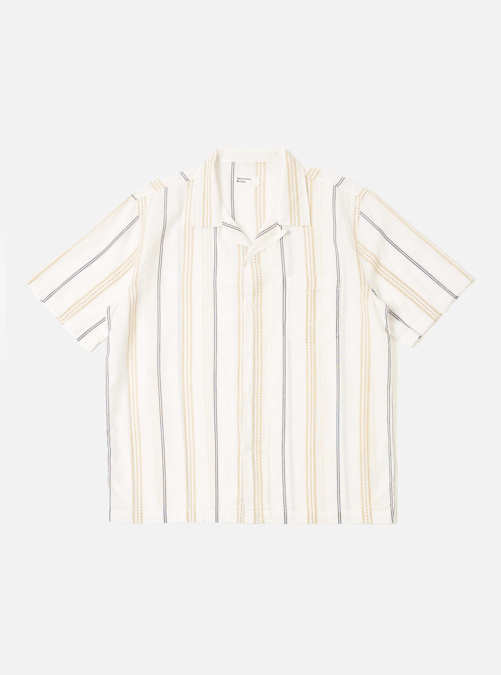 Navy Sand Hendrix Stripe Road Shirt