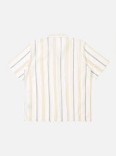 Navy Sand Hendrix Stripe Road Shirt