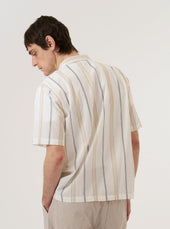 Navy Sand Hendrix Stripe Road Shirt