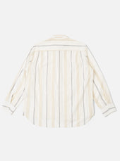 Navy Sand Hendrix Stripe Square Pocket Shirt