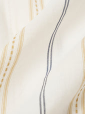 Navy Sand Hendrix Stripe Square Pocket Shirt